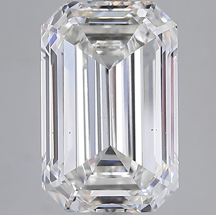 5.04 ct. emerald Lab Grown Diamond front image