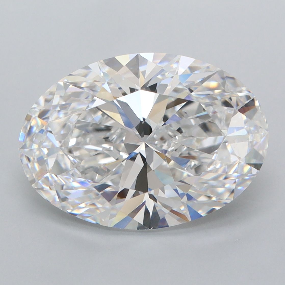4.58 ct. oval Lab Grown Diamond front image