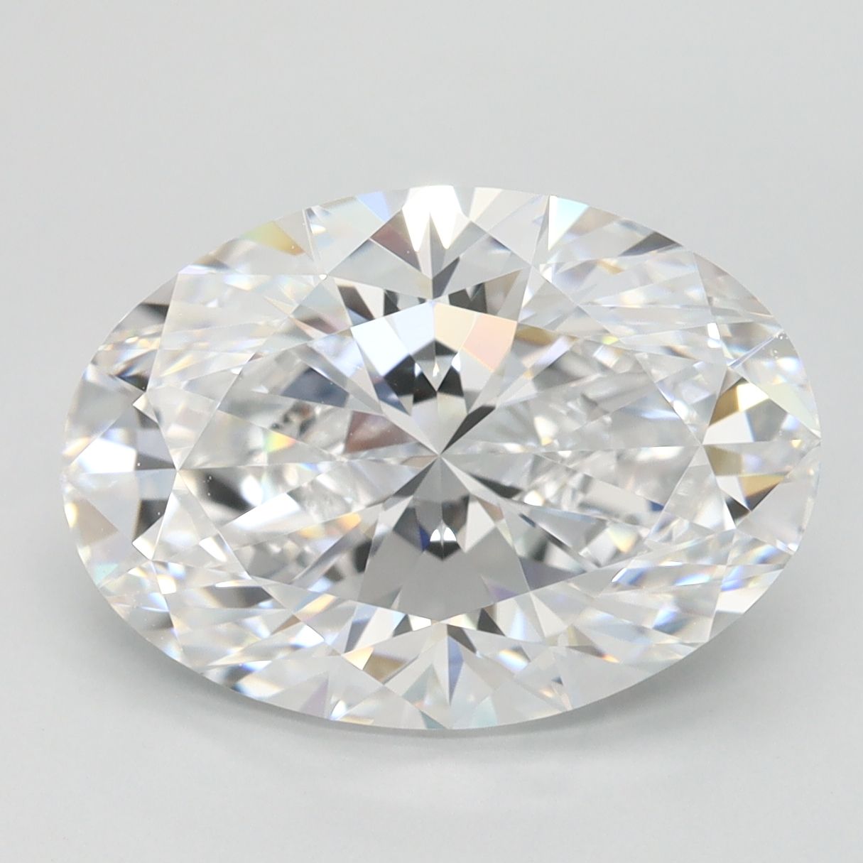 4.25 ct. oval Lab Grown Diamond front image