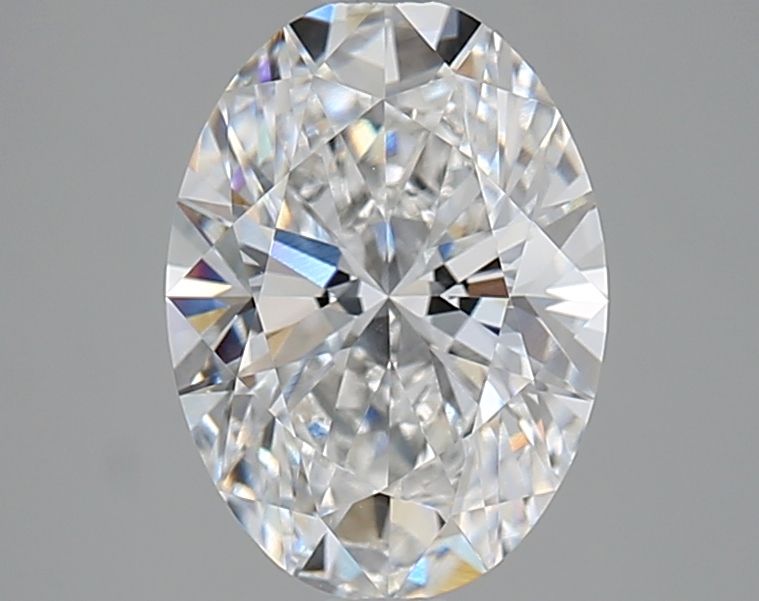 2.08 ct. oval Lab Grown Diamond front image