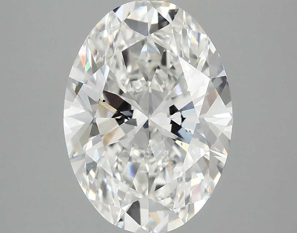 3.08 ct. oval Lab Grown Diamond front image