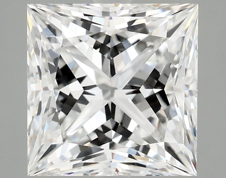 4.18 ct. princess Lab Grown Diamond front image