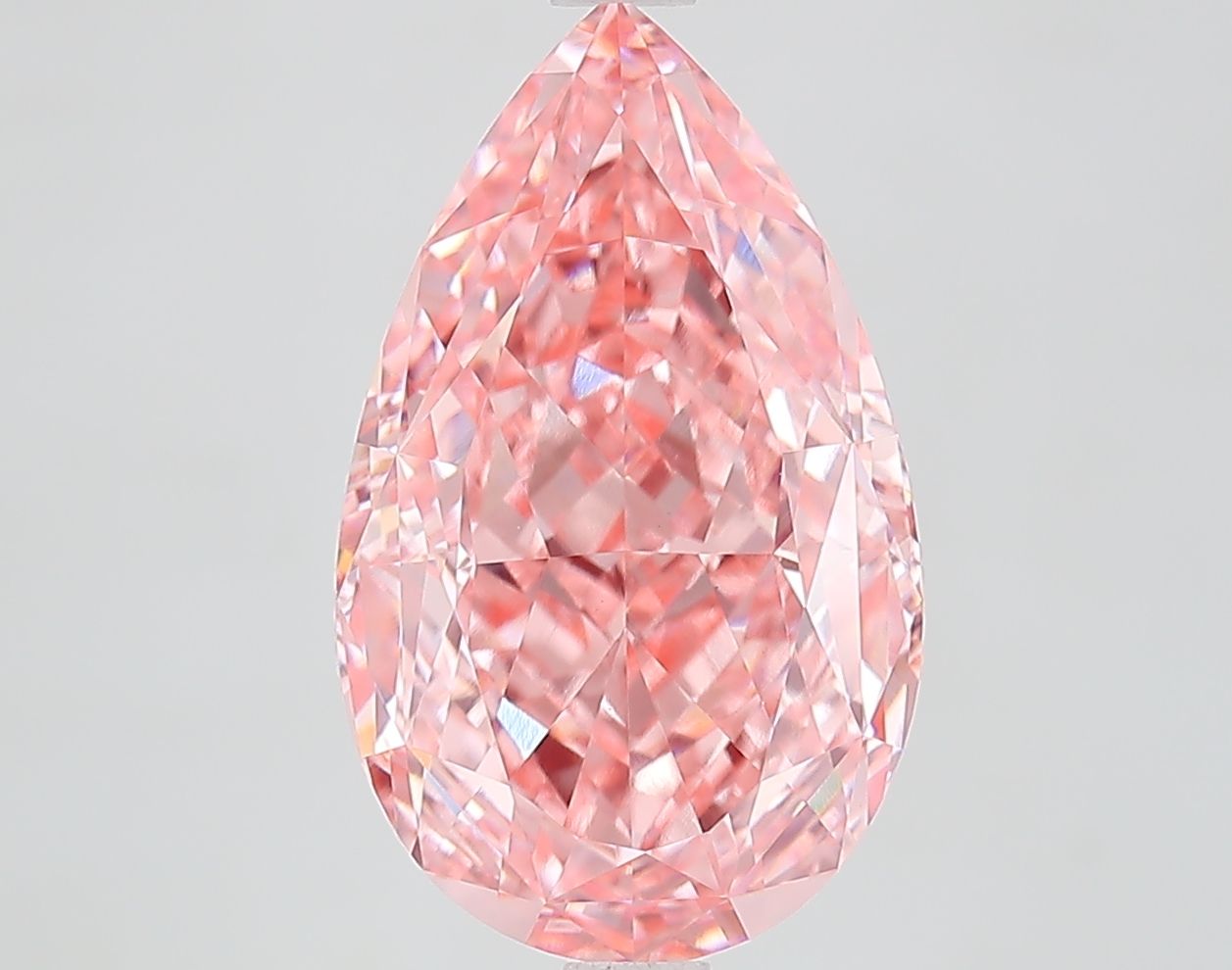 6.02 ct. pear Lab Grown Diamond front image