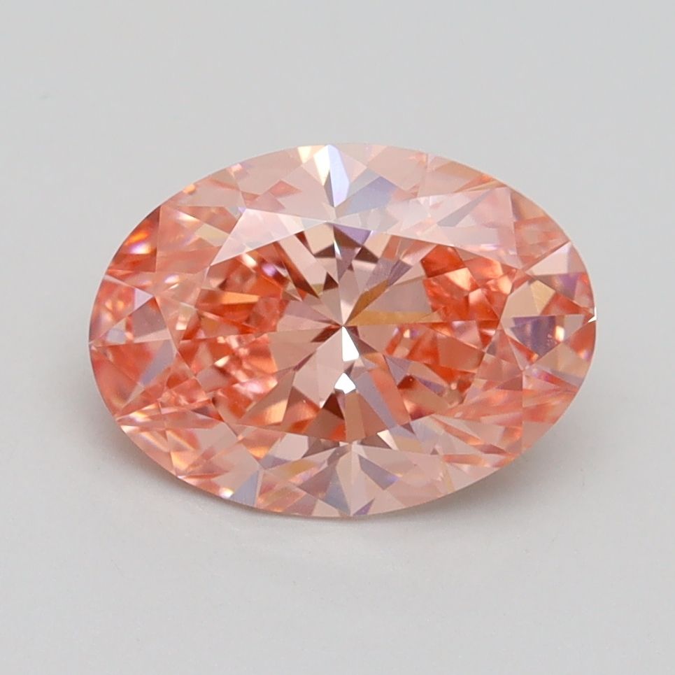 2.02 ct. oval Lab Grown Diamond front image
