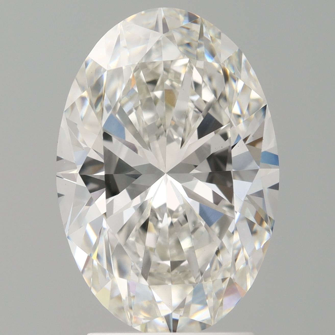 3.03 ct. oval Lab Grown Diamond front image
