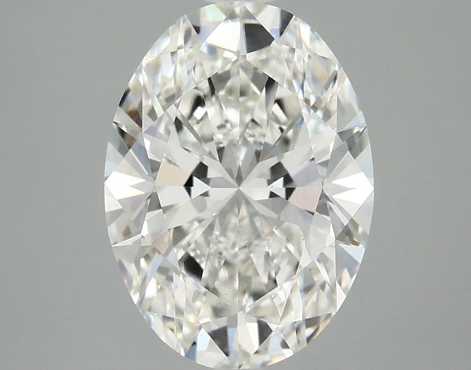 2.91 ct. oval Lab Grown Diamond front image