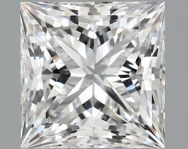 2.10 ct. princess Lab Grown Diamond front image