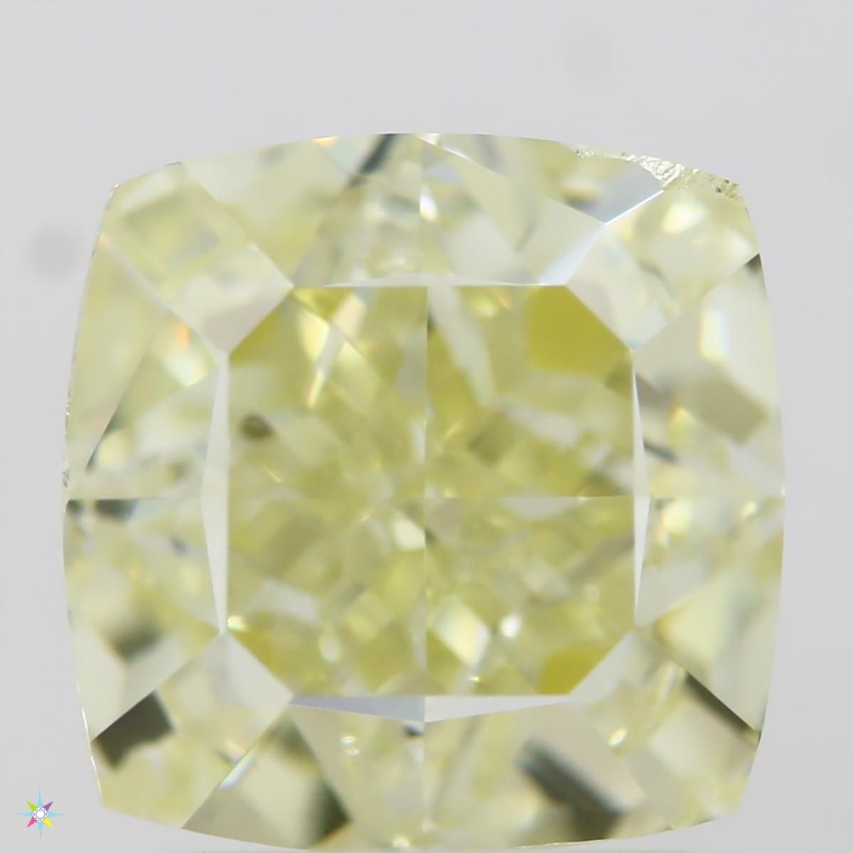 2.18 ct Cushion Brilliant diamond