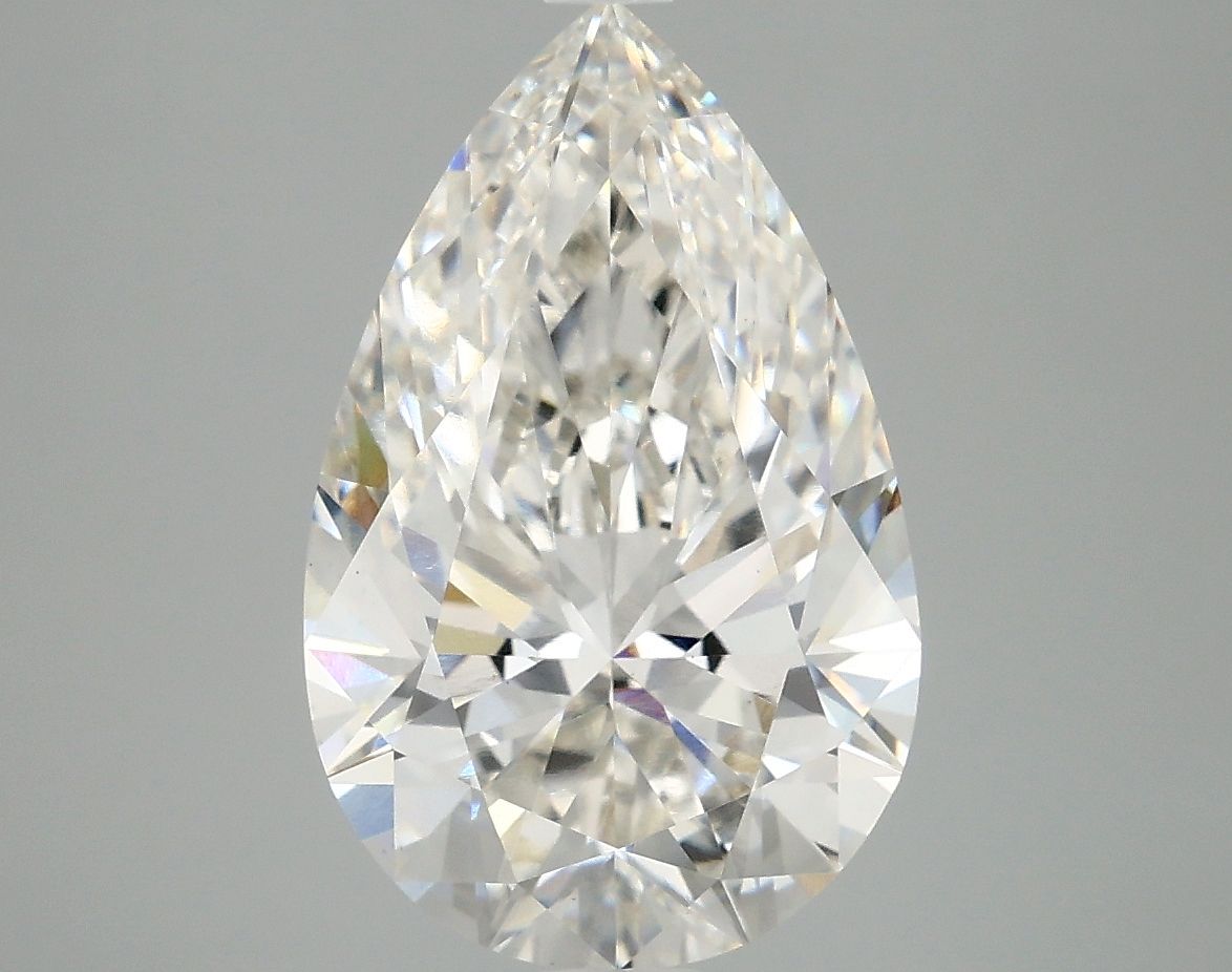 4.06 ct. pear Lab Grown Diamond front image
