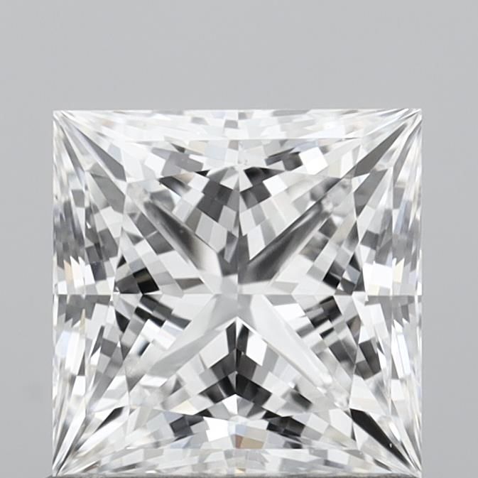 1.04 ct lab-grown Princess Diamond