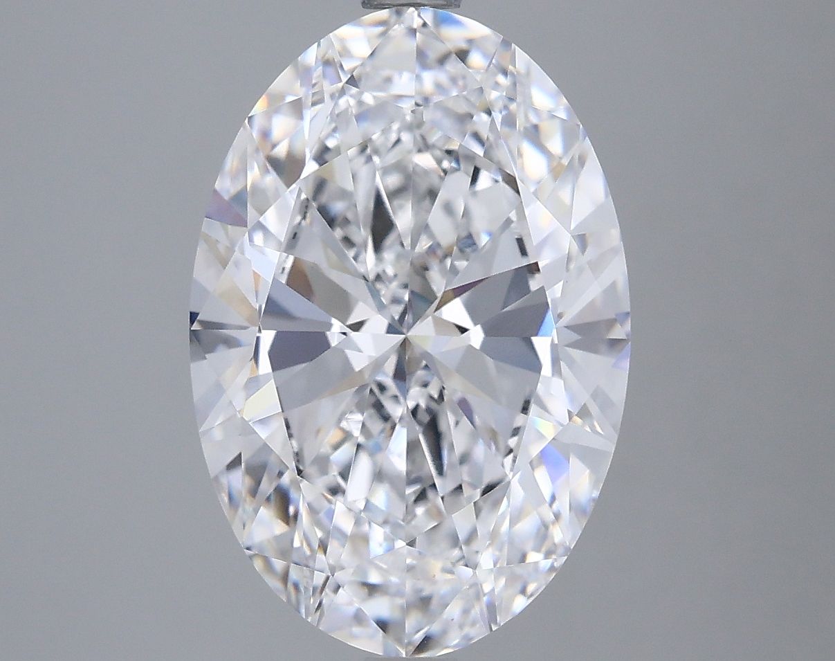 5.01 ct. oval Lab Grown Diamond front image