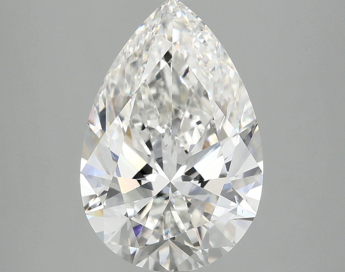 4.06 ct. pear Lab Grown Diamond front image