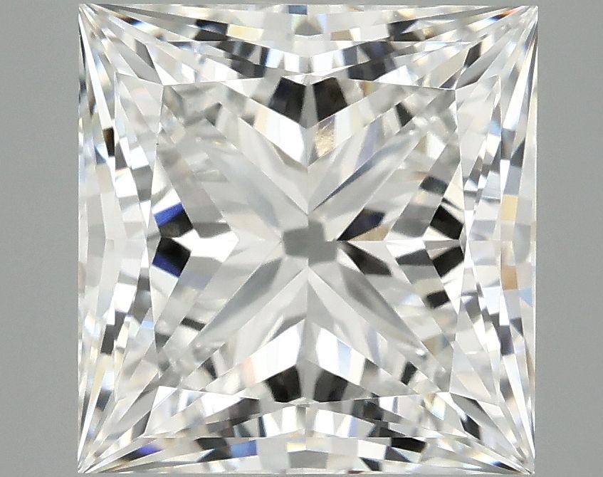 4.21 ct. princess Lab Grown Diamond front image