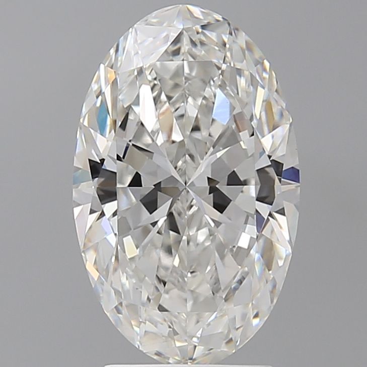 3.09 ct. oval Lab Grown Diamond front image