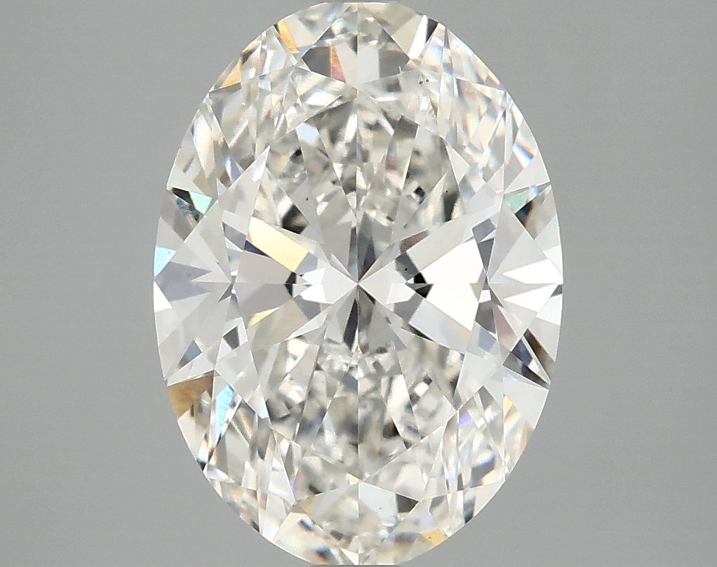 3.88 ct. oval Lab Grown Diamond front image