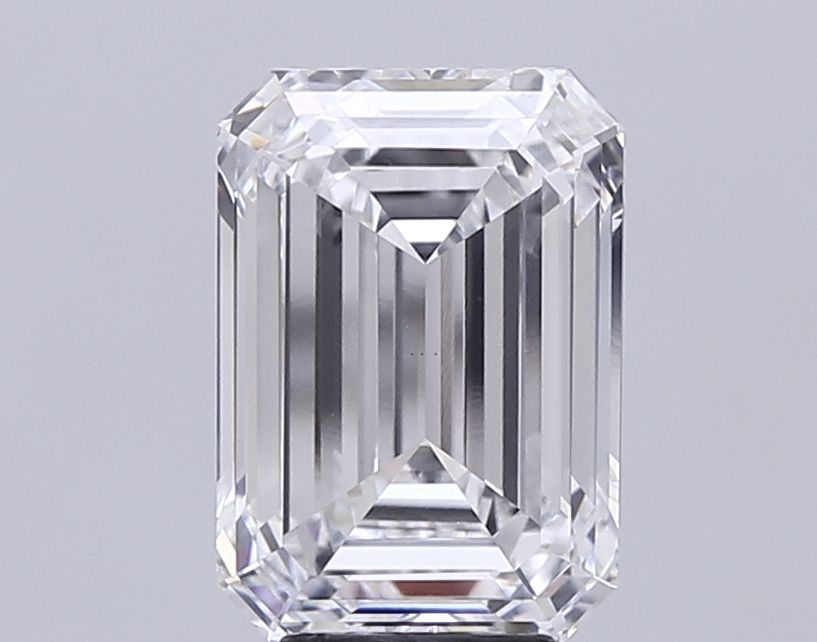 6.05 ct. emerald Lab Grown Diamond front image
