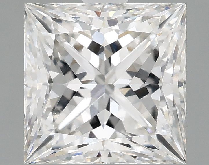 2.10 ct. princess Lab Grown Diamond front image
