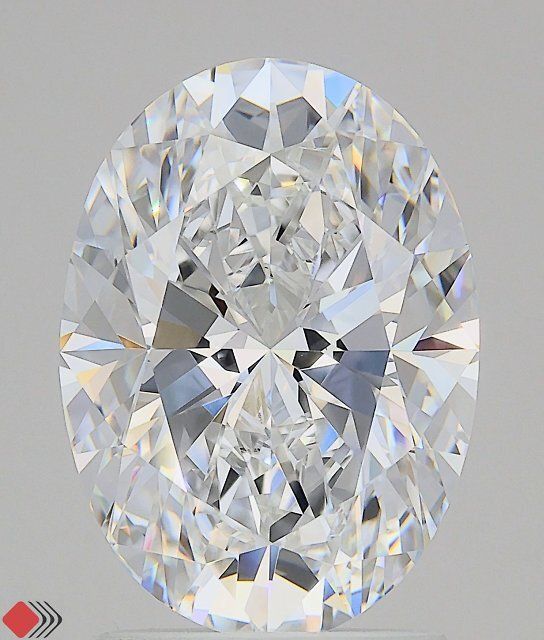 2.55 ct. oval Lab Grown Diamond front image