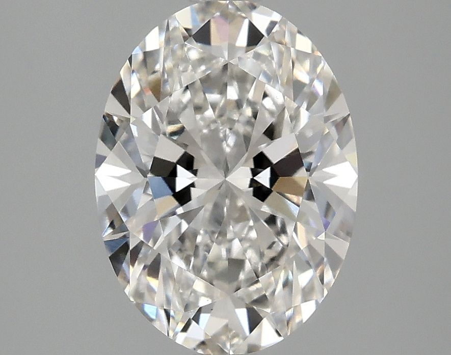 2.08 ct. oval Lab Grown Diamond front image