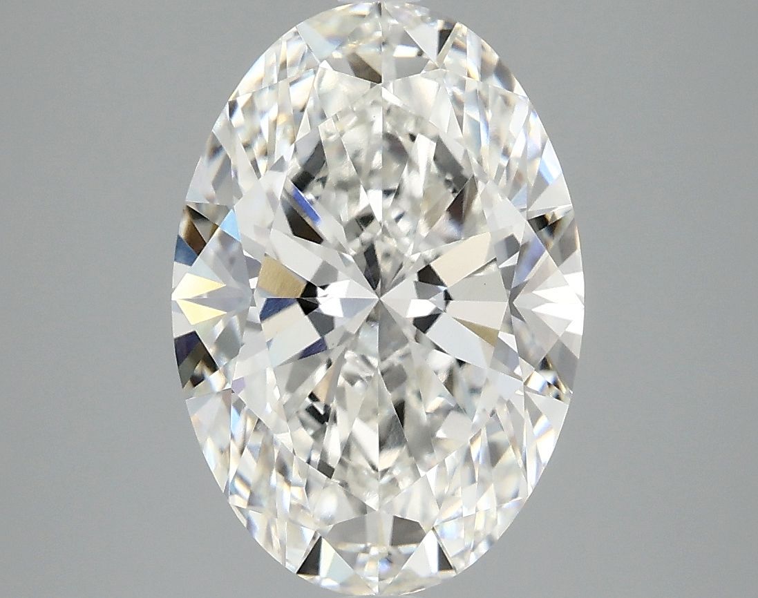 3.99 ct. oval Lab Grown Diamond front image