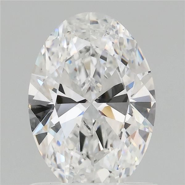 1.02 ct. oval Lab Grown Diamond front image