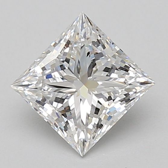 1.28 ct. princess Lab Grown Diamond front image