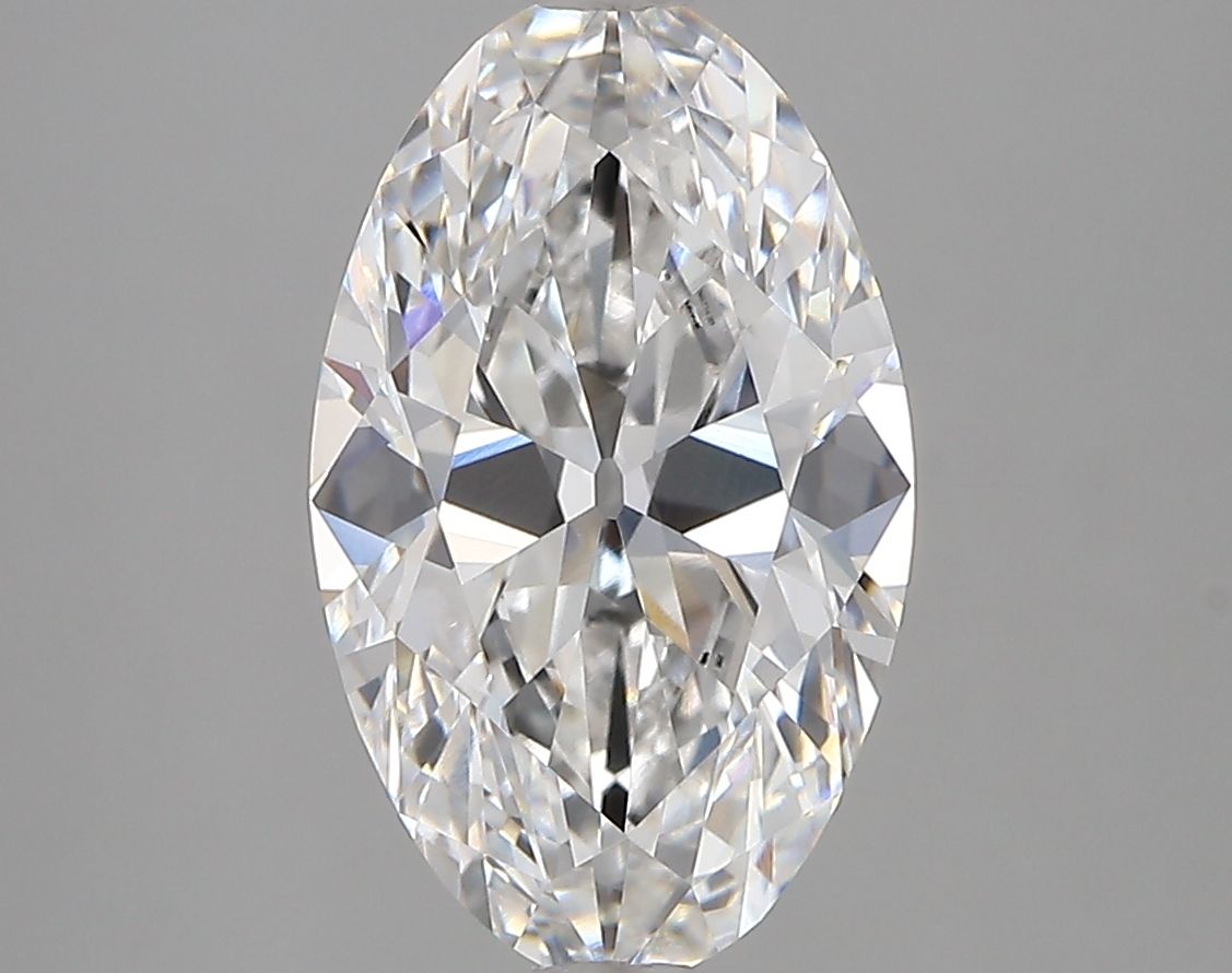 3.14 ct. oval Lab Grown Diamond front image