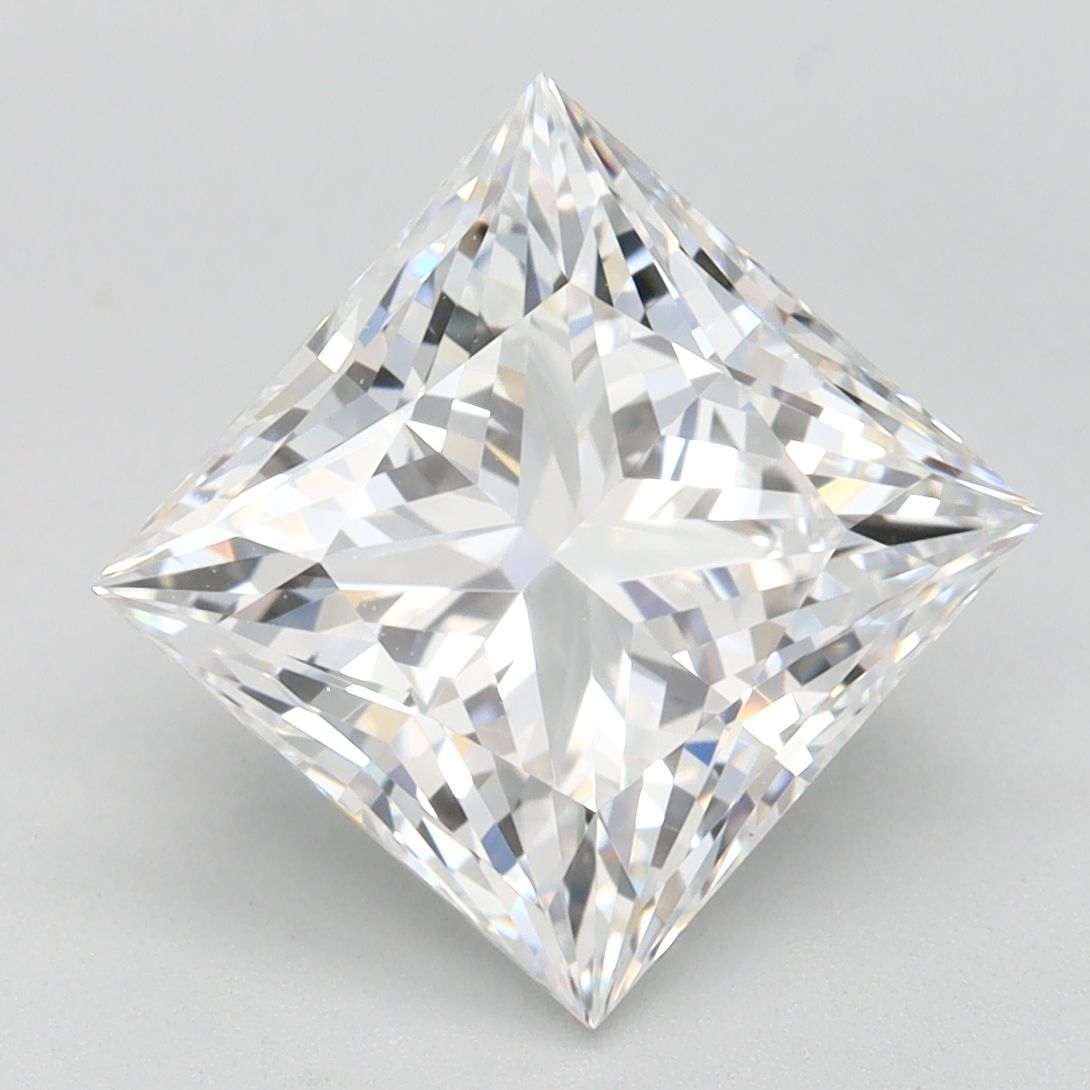 3.28 ct. princess Lab Grown Diamond front image