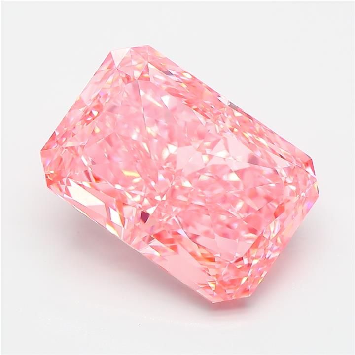 6.17 ct. radiant Lab Grown Diamond front image