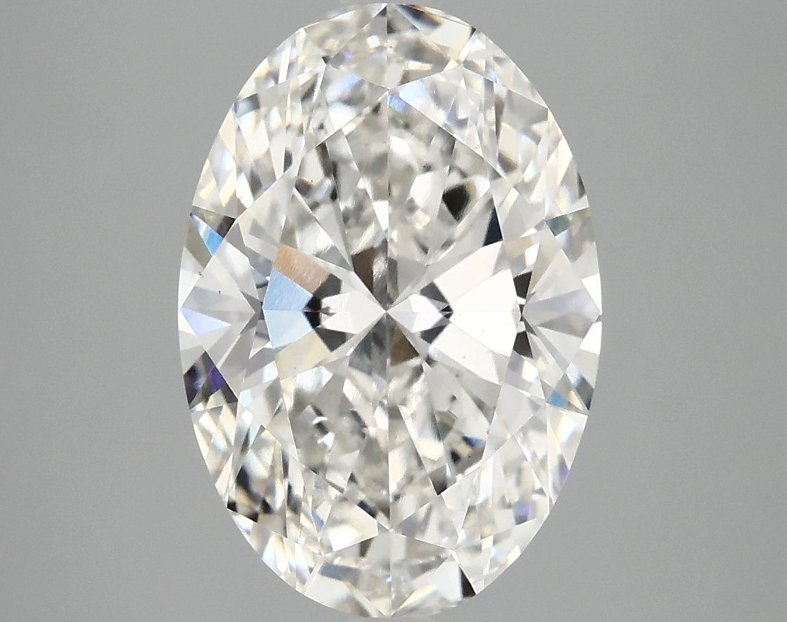 4.10 ct. oval Lab Grown Diamond front image