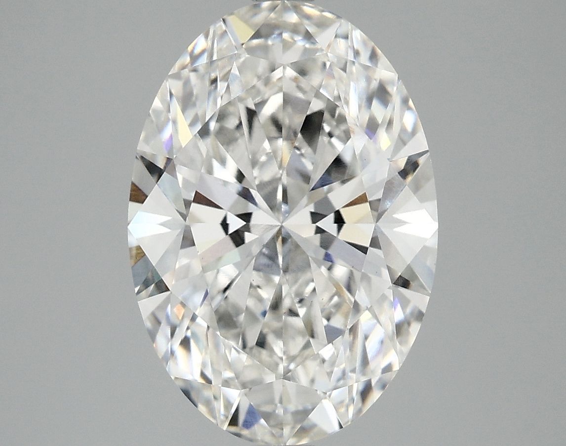 3.90 ct. oval Lab Grown Diamond front image
