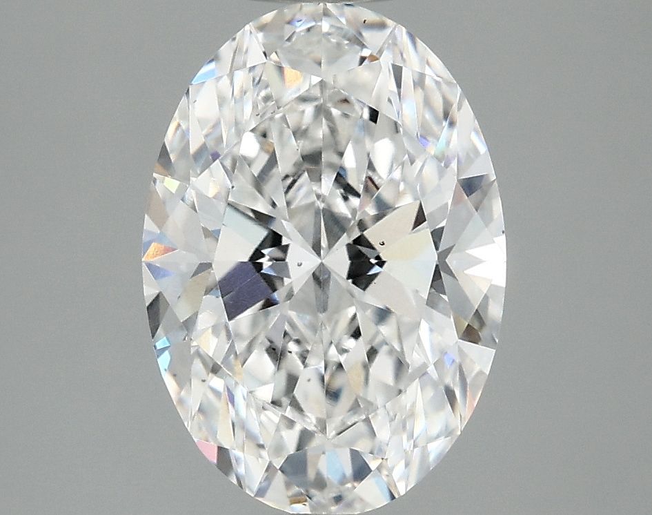2.82 ct. oval Lab Grown Diamond front image