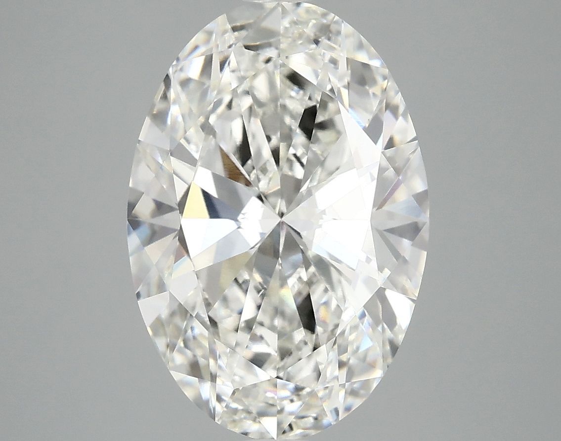 4.05 ct. oval Lab Grown Diamond front image