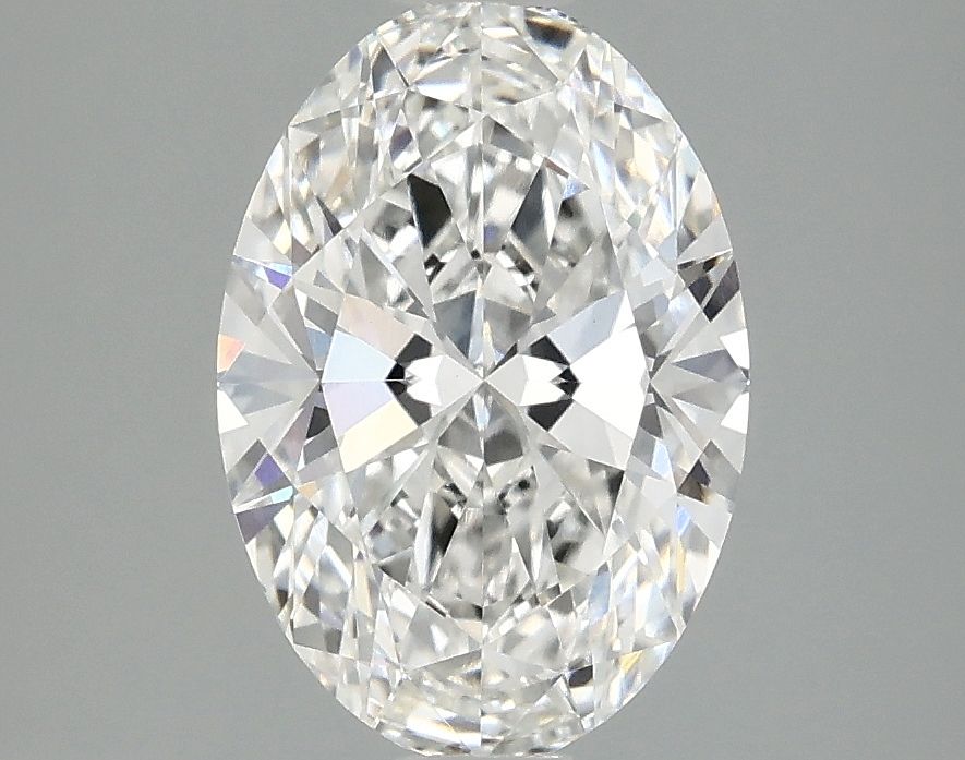 2.10 ct. oval Lab Grown Diamond front image