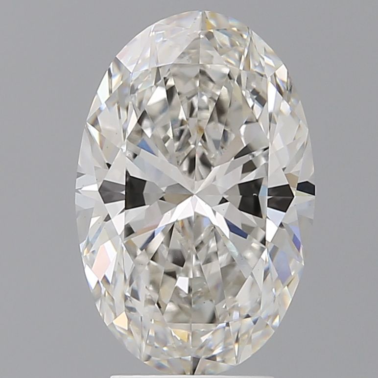 4.09 ct. oval Lab Grown Diamond front image