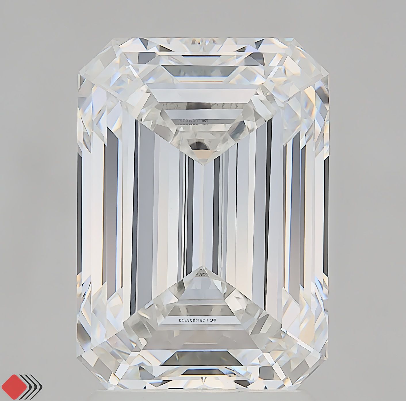 3.02 ct. emerald Lab Grown Diamond front image
