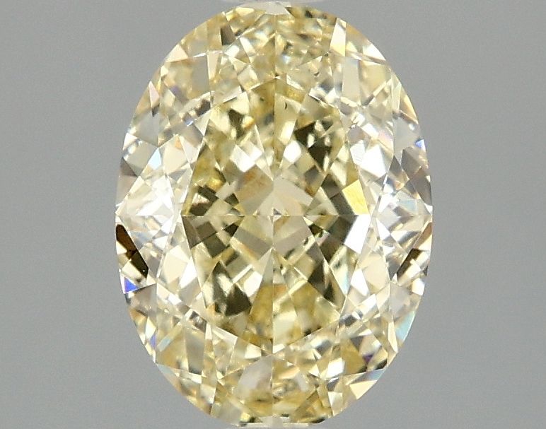 2.10 ct. oval Lab Grown Diamond front image