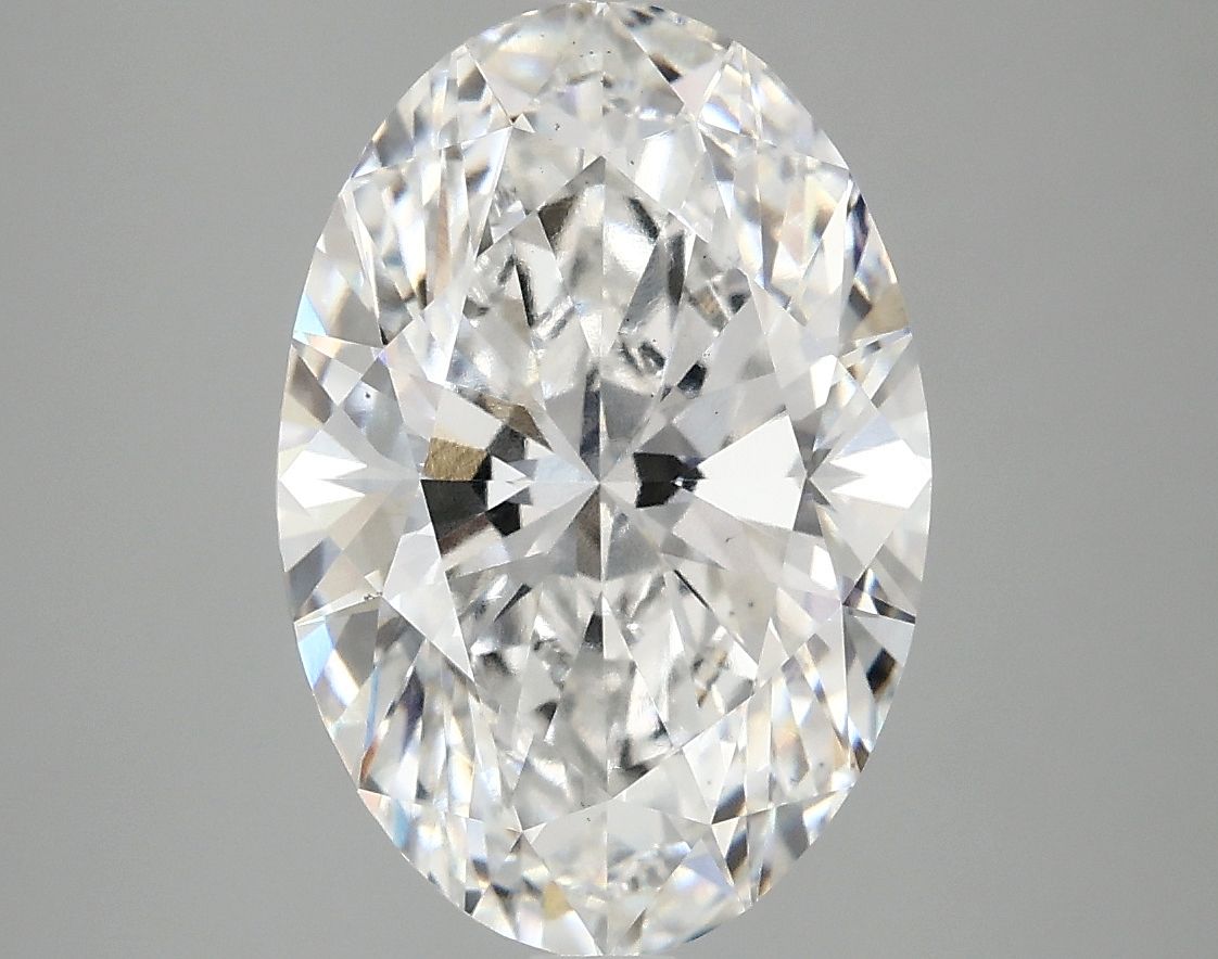 3.85 ct. oval Lab Grown Diamond front image