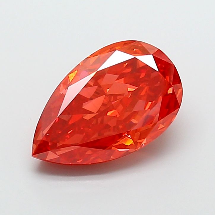 7.08 ct. pear Lab Grown Diamond front image