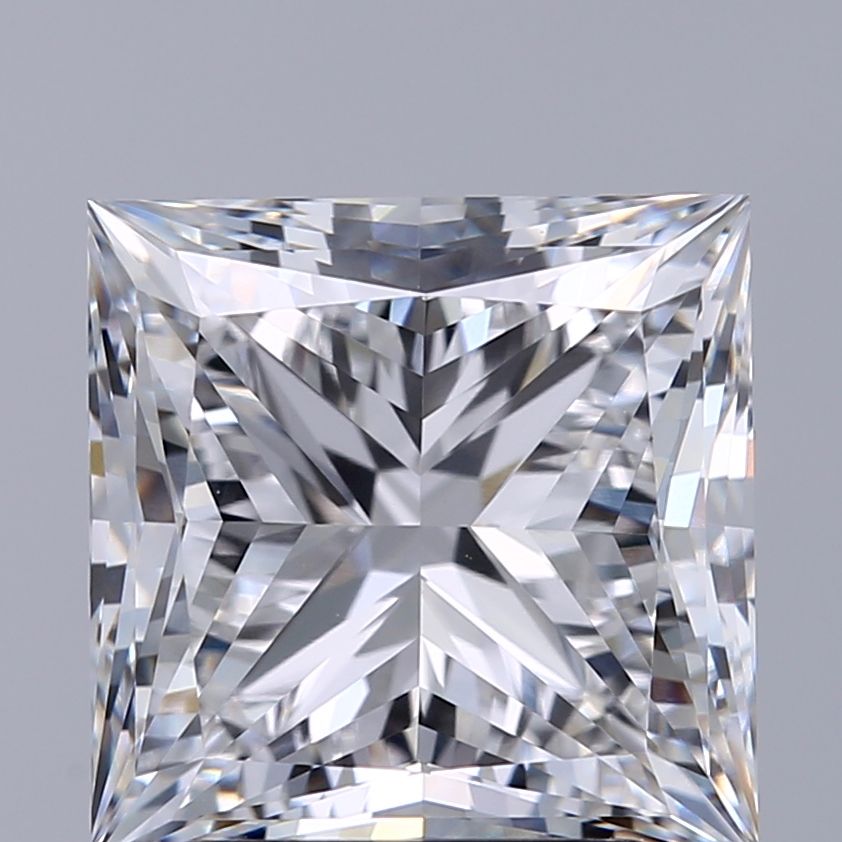 3.21 ct. princess Lab Grown Diamond front image