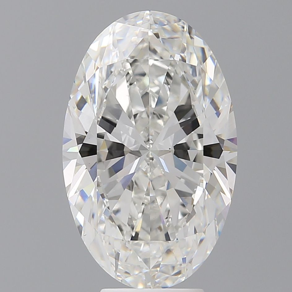 6.57 ct. oval Lab Grown Diamond front image