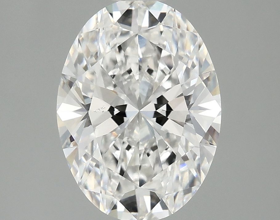 2.10 ct. oval Lab Grown Diamond front image