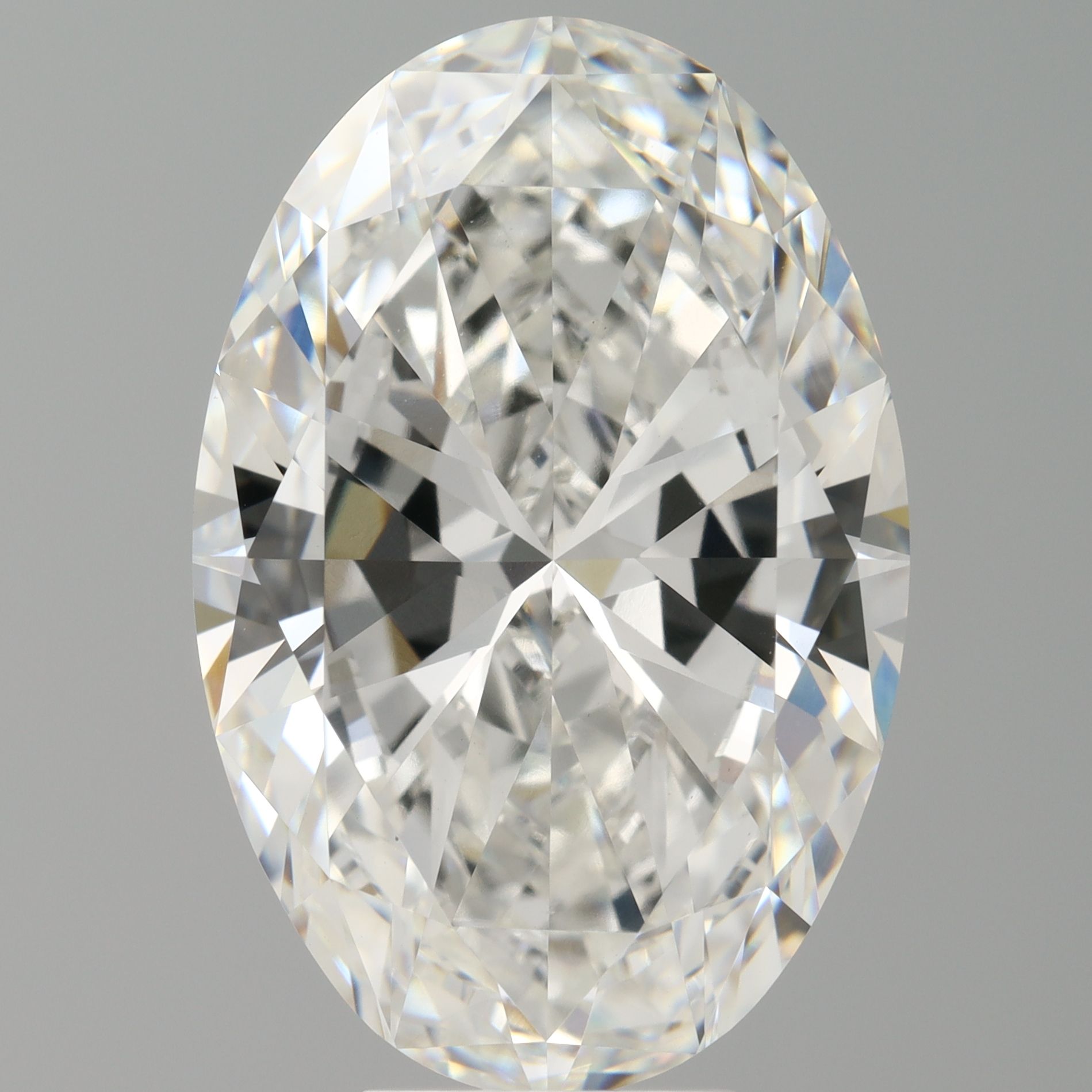 8.05 ct. oval Lab Grown Diamond front image