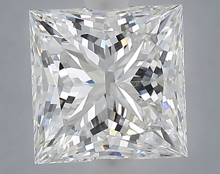 2.60 ct. princess Lab Grown Diamond front image