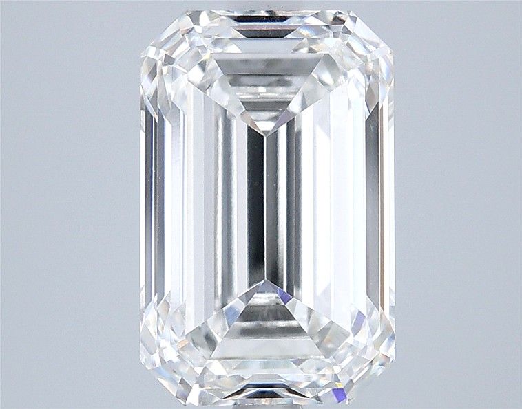 3.73 ct. emerald Lab Grown Diamond front image