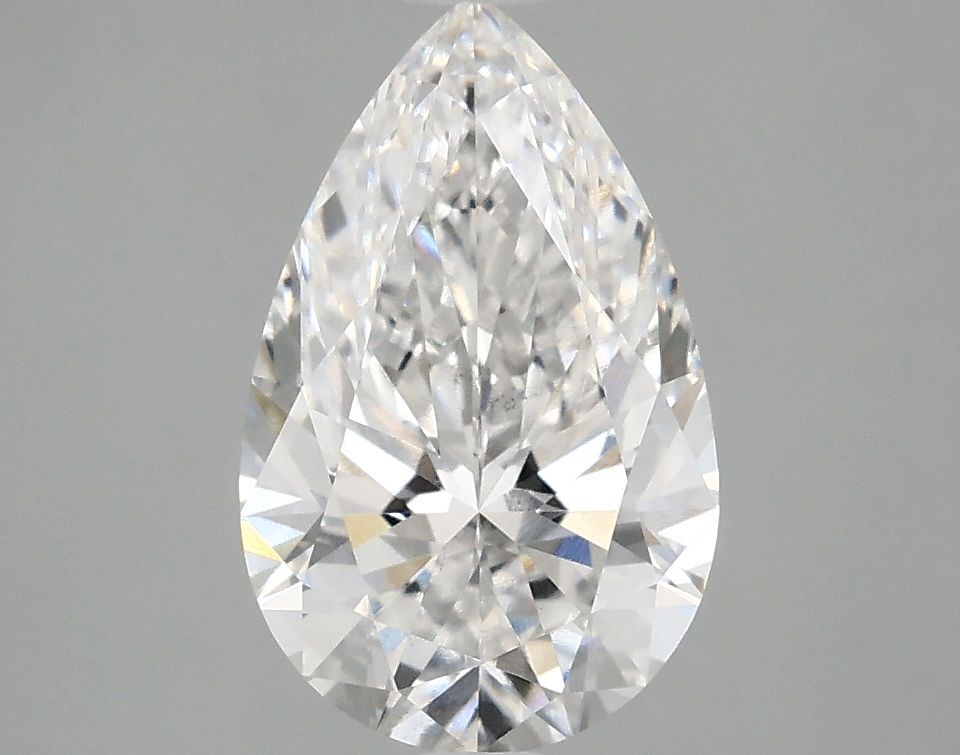 2.10 ct. pear Lab Grown Diamond front image