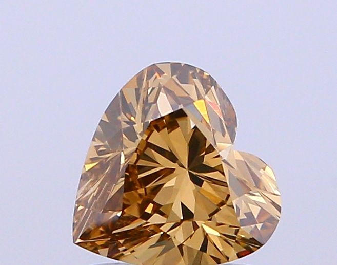 1 Carat Heart Diamond Fancy Brown VVS2