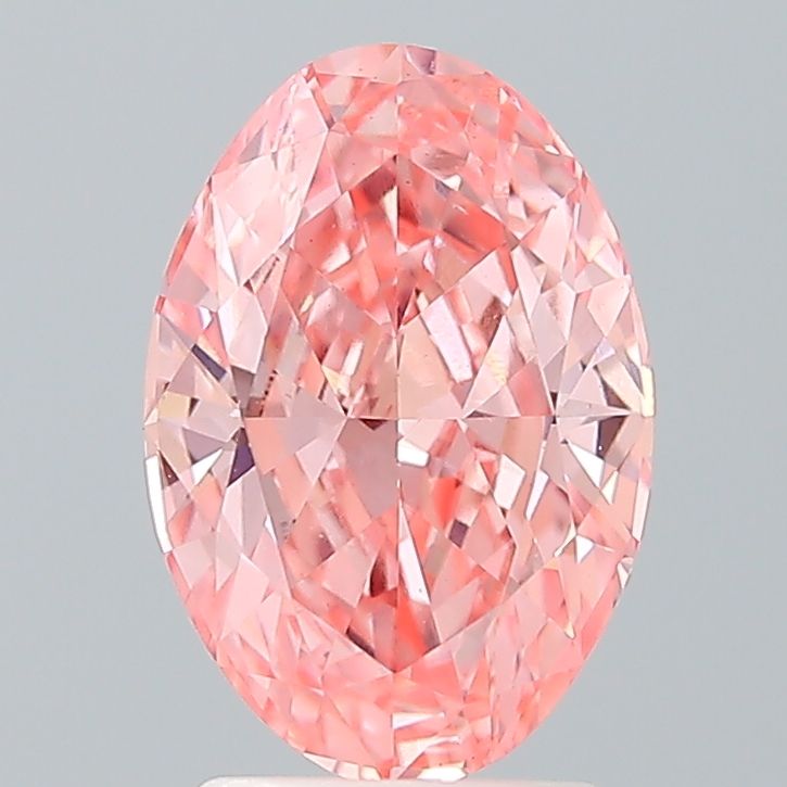 2.14 ct. oval Lab Grown Diamond front image