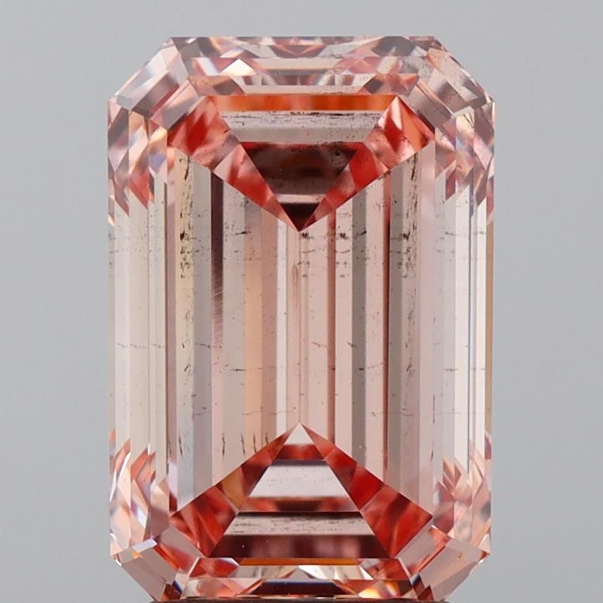 2.89 ct. emerald Lab Grown Diamond front image