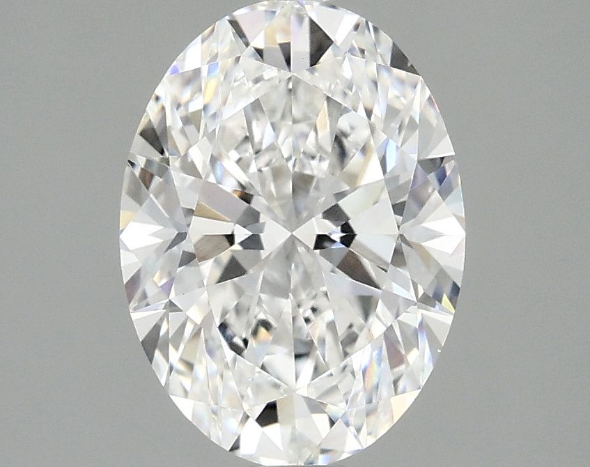 2.10 ct. oval Lab Grown Diamond front image